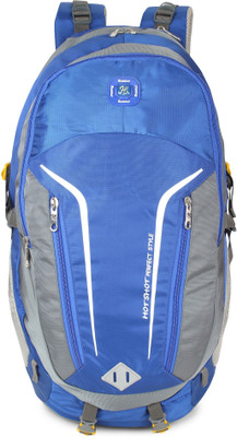 

Hot Shot Polyester Waterproof School-College-Tution-Gym Casual 30.0 L Standrad Size Backpack(Blue)