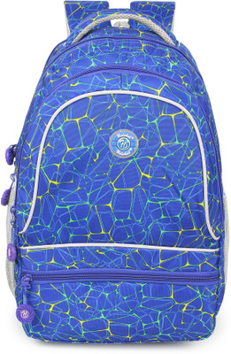 

Hot Shot Polyester Waterproof School-College-Tution-Gym Casual 30.0 L Standrad Size Backpack(Blue)