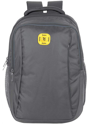 

Hot Shot Polyester Waterproof School-College-Tution-Gym Casual 28.0 L Standrad Size Backpack(Grey)