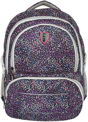 

Hot Shot Polyester Waterproof School-College-Tution-Gym Casual 30.0 L Standrad Size Backpack(Multicolor)