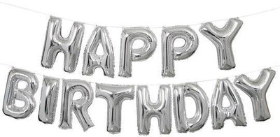 

Events Framer Solid HBD01 Letter Balloon(Silver, Pack of 1)