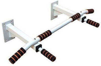 

Leosportz Wall Mount Steel Hanging 16"/24" ChinUp Bar Home Gym Biceps Exerciser Pull-up Bar(White)