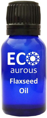 

ECO AUROUS Flax seed Oil 100% Natural, Organic,Vegan & Cruelty Free Flax seed Essential Oil(100 ml)