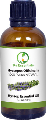 Ks Essentials 100% Pure Hyssop Essential Oil Natural & Undiluted(50 ml)