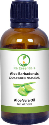 

Ks Essentials 100% Pure Aloe Vera Oil 100% Pure & Natural Undiluted, Therapeutic Grade,Skin Care & Face(50 ml)
