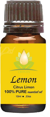 

Crocon Aromatherapy Lemon Essential oils 100% Pure Natural & Therapeutic Grade(10 ml)