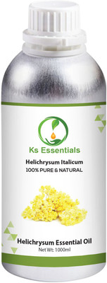 

Ks Essentials 100% Pure Helichrysum Essential Oil (Helichrysum italicum) Natural Therapeutic Grade(1000 ml)