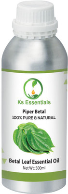 

Ks Essentials 100% Pure Betel leaf Essential Oil (Piper Betle) Natural Therapeutic Grade(500 ml)