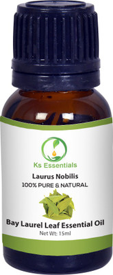 

Ks Essentials 100% Pure Bay Laurel Leaf Essential Oil (Laurus Nobilis) Natural Therapeutic Grade)(15 ml)
