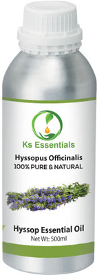 

Ks Essentials 100% Pure Hyssop Essential Oil Natural & Undiluted(500 ml)