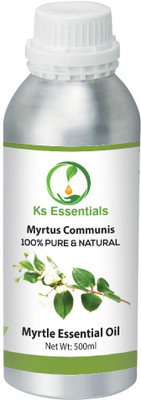 

Ks Essentials 100% Pure Myrtle Essential Oil (Myrtus communis) Natural Therapeutic Grade(500 ml)
