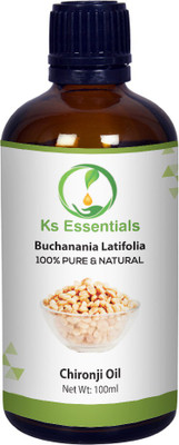 

Ks Essentials 100% Pure Chironji Carrier Oil (Buchanania Latifolia) Natural Cold Pressed(100 ml)