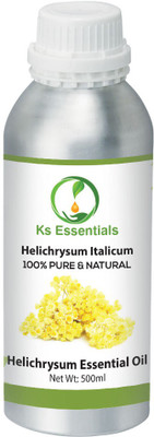 

Ks Essentials 100% Pure Helichrysum Essential Oil (Helichrysum italicum) Natural Therapeutic Grade(500 ml)