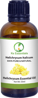 

Ks Essentials 100% Pure Helichrysum Essential Oil (Helichrysum italicum) Natural Therapeutic Grade(50 ml)