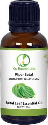 

Ks Essentials 100% Pure Betel leaf Essential Oil (Piper Betle) Natural Therapeutic Grade(30 ml)
