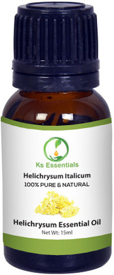 

Ks Essentials 100% Pure Helichrysum Essential Oil (Helichrysum italicum) Natural Therapeutic Grade(15 ml)