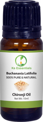 

Ks Essentials 100% Pure Chironji Carrier Oil (Buchanania Latifolia) Natural Cold Pressed(10 ml)