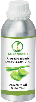

Ks Essentials 100% Pure Aloe Vera Oil 100% Pure & Natural Undiluted, Therapeutic Grade,Skin Care & Face(500 ml)