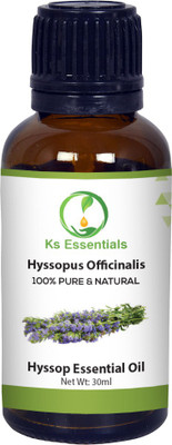 

Ks Essentials 100% Pure Hyssop Essential Oil Natural & Undiluted(30 ml)