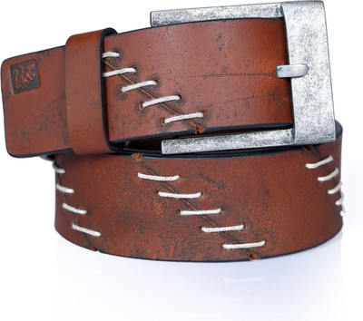

Leo Men Casual Black Genuine Leather Belt