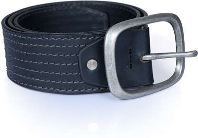 

Leo Men Casual Black Genuine Leather Belt, Brown