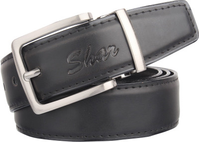 

SHAR Men Casual Black Artificial Leather Belt