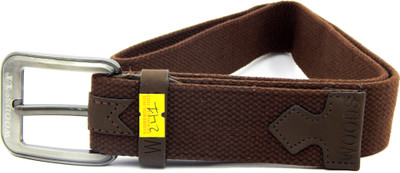 

WOODS Men Formal, Casual Brown Canvas, Fabric Belt, WOODS Men Casual Brown Canvas, Fabric Belt, WOODS Men Casual Brown Canvas, Fabric Belt