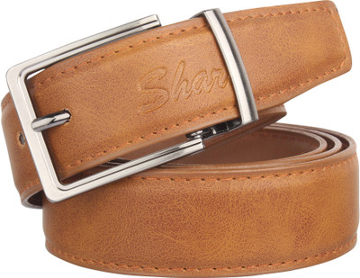 

SHAR Men Formal, Casual Tan Artificial Leather Belt