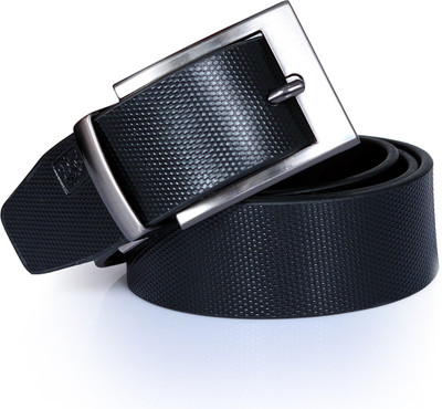 

Leo Men Formal Black Genuine Leather Belt