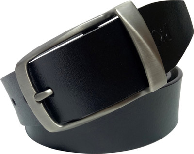 

Mentiezi Men Casual Black Genuine Leather Belt