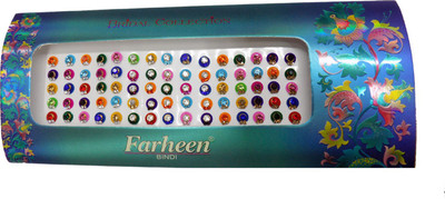 

Farheen bridal Bindis2 forhead Multicolor Bindis(indian fancy bindi)