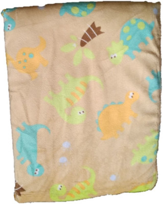 Arya Krishna Cartoon  Fleece Blanket(Polyester, Orange