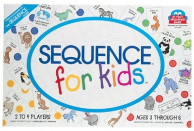 

spincart Sequence Game Learning Educational Game for Kids Board Game