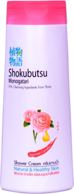 

Shokubutsu Imported Shower Cream Cum Shower Gel With Japanese Camellia Flower Extract For Natural & Healthy Skin Refreshing Body Wash(200 ml)