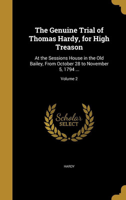 The Genuine Trial of Thomas Hardy, for High Treason(English, Hardcover, unknown)
