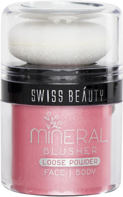 

Swiss Beauty Mineral Blusher/Bronzer Loose Powder-07(Baby Pink)