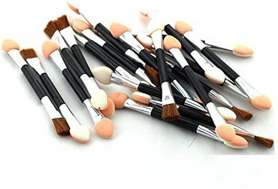 

Youngman Disposable Double Tipped Makeup Brush 1 Sponge Tip Eyeshadow Blender Hair 5 X 10 Pcs Pack(Pack of 10)