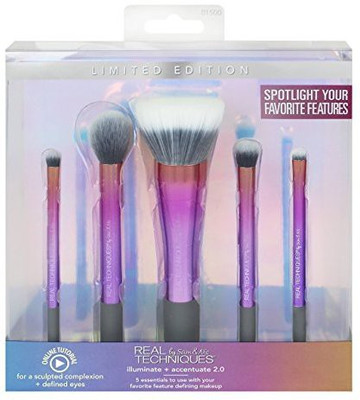 

Real Techniques Illuminate Accentuate 5 Piece Brush Set(Pack of 5)