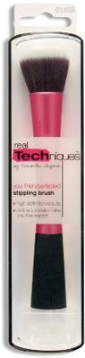 

Real Techniques Women 39 S Handle Makeup Brush Set Kabuki Powder Foundation Blusher Cosmetics Brushes Kit Luxury Gift Rt Stippling(Pack of 1)