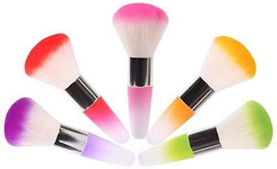 

Eyxformula Iebeautykorean Soft Nail Art Dust Remover Multi Color Manicure Brush Anti For Acrylic Uv Gel Cleaner(Pack of 5)
