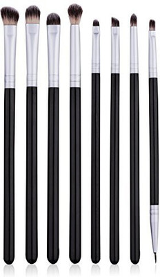 

Beauty Kate Makeup Eye Brush Set Eyeshadow Eyeliner Eyebrow Blending Kit Best Choice 8 Essential Brushes Pencil Shader Tapered Definer Last Longer Apply Better(Pack of 8)