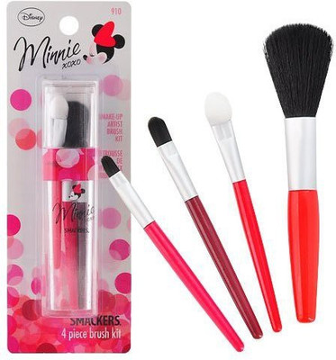 

Disney Minnie Xoxo Make Up Artist Brush Kit(Pack of 4)