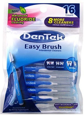 

Dentek Wide Brush 16 Count By(Pack of 1)