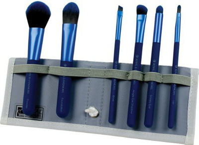 

Royal Brush Moda Total Face Cosmetic Brush Set And Case Blue(Pack of 6)