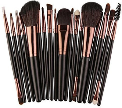 

Gbsell 18 Pcs Makeup Brush Set Tools Make-Up Toiletry Kit Wool(Pack of 18)