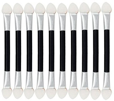 

Fimkaul 12Pc Makeup Brushes Double End Eye Shadow Eyeliner Brush Sponge Applicator Tool(Pack of 12)
