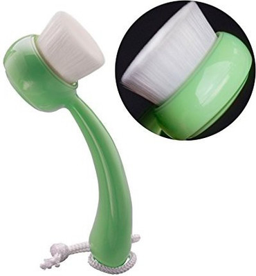 

Fivebull De 39 Lanci Professional Facial Cleansing Brush Manual Face Green Synthetic Nylon Soft Make Up Kit(Pack of 1)