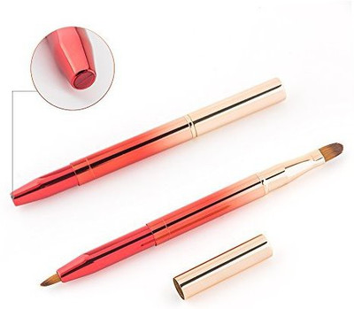 

Unimeix Eyeshadow Brush Concealer Lip Dual End Retractable Travel Lipstick Gloss Makeup(Pack of 1)