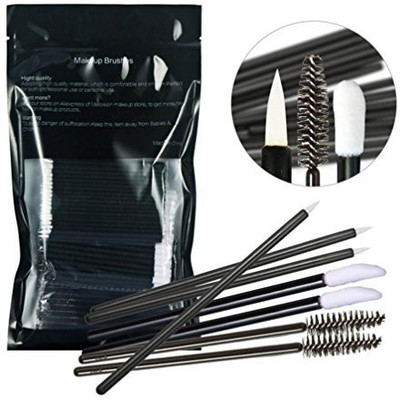 

Alonea 150Pcs Disposable Eyeliner Brush Lip Eyelash Makeup Tools(Pack of 150)