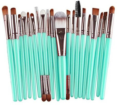 

Sannysis 20 Pcs Makeup Brush Set Tools Make Up Toiletry Kit Wool(Pack of 20)